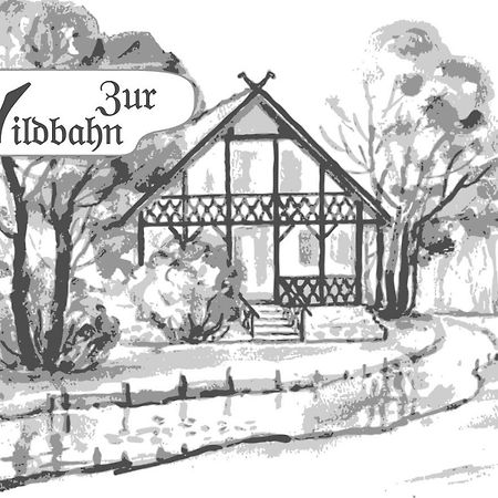 Landgasthof Zur Wildbahn Бург Екстериор снимка