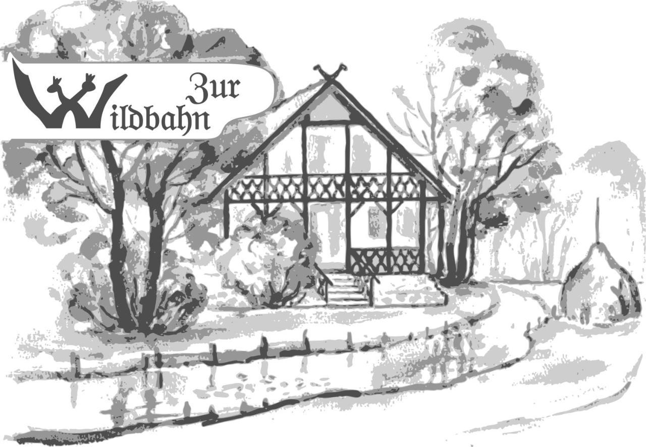 Landgasthof Zur Wildbahn Бург Екстериор снимка