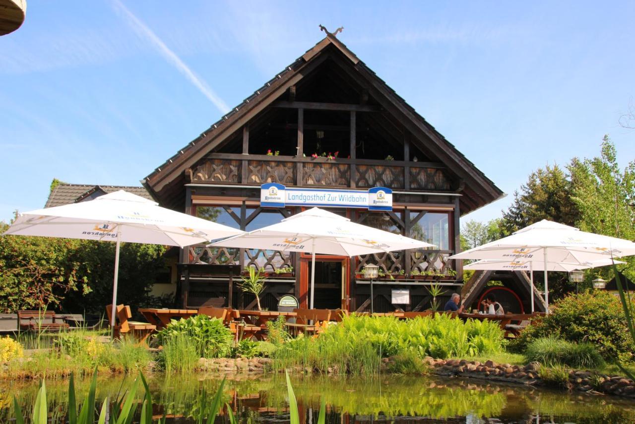 Landgasthof Zur Wildbahn Бург Екстериор снимка