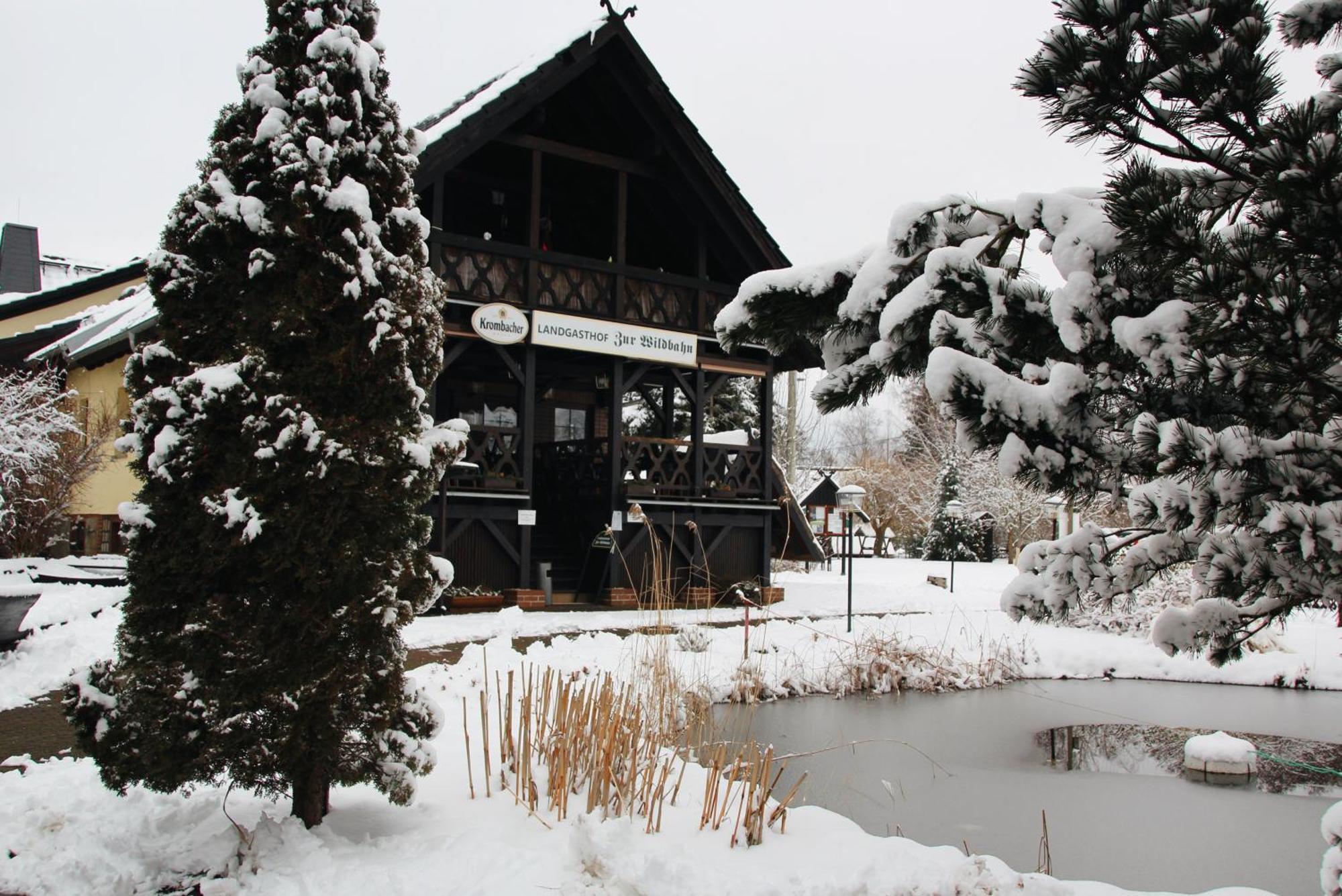 Landgasthof Zur Wildbahn Бург Екстериор снимка